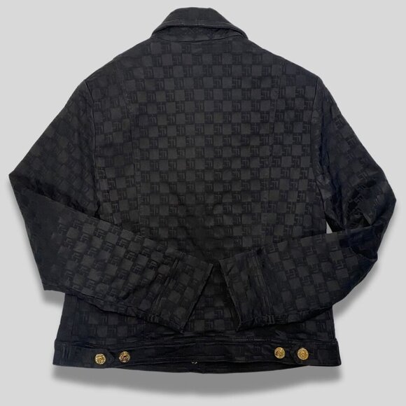 St. John Sport Black Monogram Jacket Size P (2/4) - Picture 2 of 10